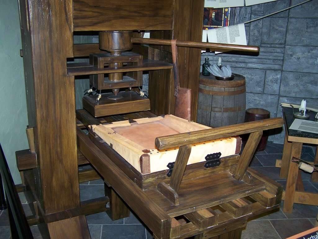 printing press types