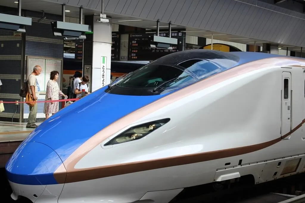 when was the first train ever made