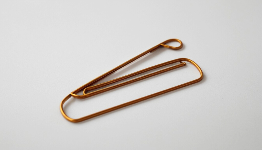 who invented the paperclip