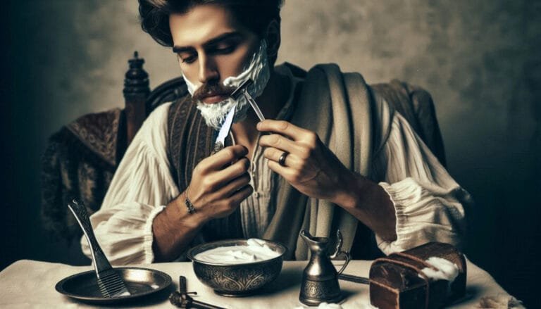 ancient shaving methods