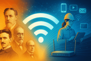 history of WiFi technology and inventors