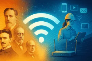 history of WiFi technology and inventors